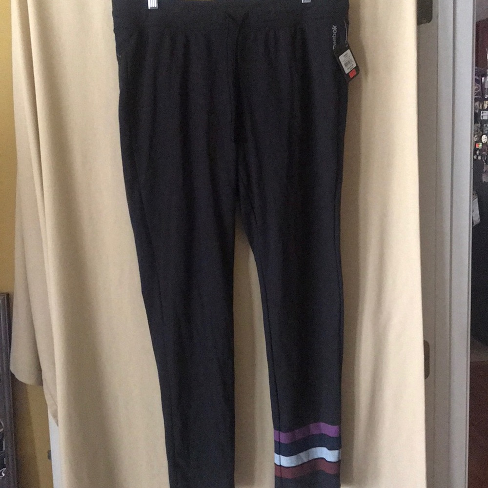 REEBOK women’s cotton workout pants NWT